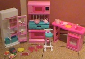 Kitchen on Barbie Kitchen Barbie Play Kitchen
