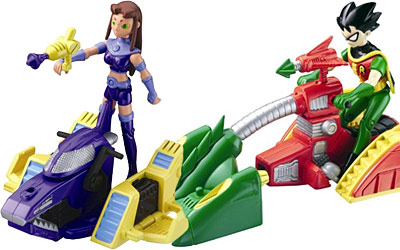 Teen Titans Battling Machines