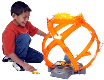 Hotwheels Fireball Raceway Hot Wheels Fire Ball Race Way