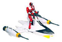 Power Rangers Time Force Deluxe Time Jet Vehicle