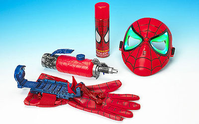 Spiderman Mega Blast Web Shooter with Light Up Mask