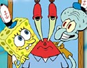 Spongebob, Squidward, Mr. Crabby