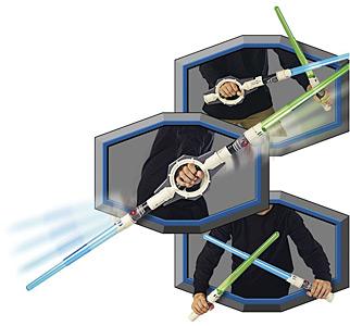 Spinning Electronic Lightsaber