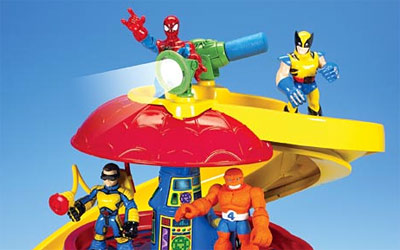 Spiderman and Friends Superhero Playset